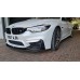 Carbon Factory BMW F80 M3 M Performance Style Carbon Fibre Front Splitter 14-20 3 Piece
